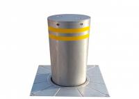 China Traffic Safety Automatic Retractable Bollards 304 / 316 SS Bollard With 6mm - 10mm Thickness factory
