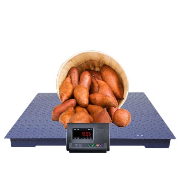 Quality 5000KG Industrial Floor Weighing Scales With Indicator for sale