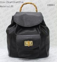 Buy cheap Black PU Women Fashion Bags With Secret Pocket , Women ' s Mini Backpack from wholesalers