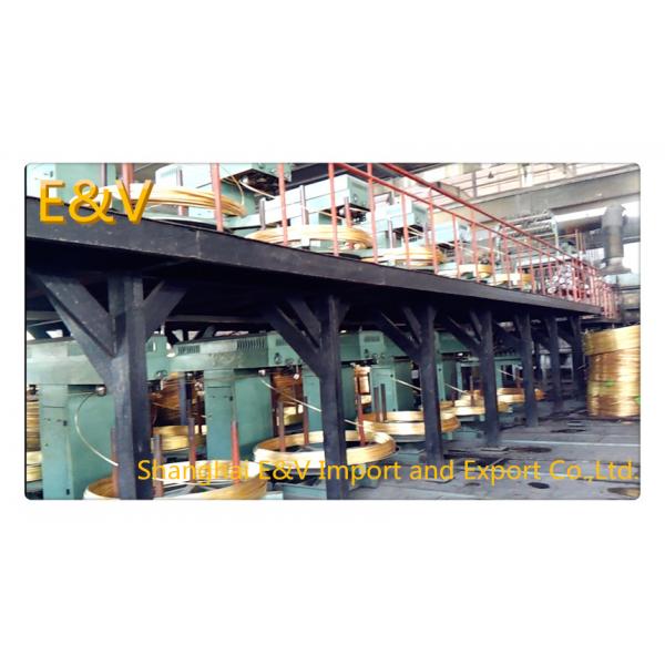 Quality 17 mm Brass Rod Continuous Upcaster Line Brass Casting Equipment 400KW AC 380V for sale