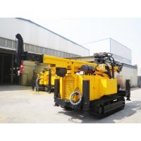 China Crawler Hydraulic Engine Drived Rock Drilling Rig , Mining Reverse Circulation RC Drilling Rig factory