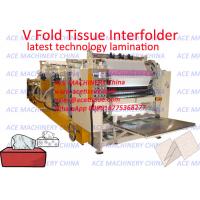 China China Automatic Drawing Type Facial Paper Tissue Converting Machine With Gluing Lamination Unit factory