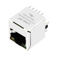 China RJM18-561W20-G2B1 Vertical RJ45 Connector with 10/100 Base-T With POE LPJD0302BENL factory