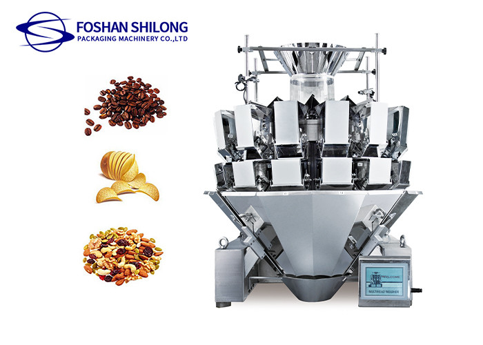 Buy cheap Food Snack Granule 14 Head Multi Head Weigher 50Hz 10.4in Touch Screen from wholesalers