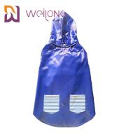 China True Pocket Velcro Opening Medium Dog Raincoat Customized Double Sided factory