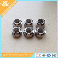 China China Titanium Prevailing Torque Type Hexagon Nuts With Nylon Insert factory