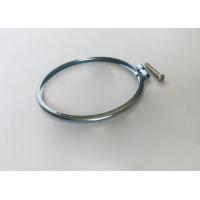 Quality C Type Single Bolt Narrow Clamp Galvanized Pipe Clamp Tube Connector for sale
