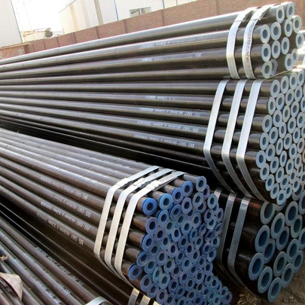 Quality Phosphating Industrial Seamless Steel Fluid Pipe Thickness 0.8mm ST35 for sale