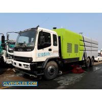 China FVZ CXA 300hp ISUZU Road Sweeper Truck 6X4 With High Pressure Water Cleaner for sale