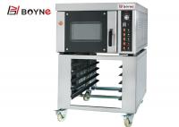 China Industrial Stainless Steel Hot Air Convection Bakery Oven with Three Layer factory