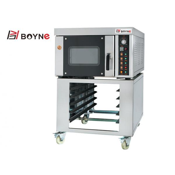 Quality Industrial Stainless Steel Hot Air Convection Bakery Oven with Three Layer for sale