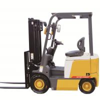 China 1220mm Fork Pneumatic Tires 1.5t Electric Forklift Truck factory