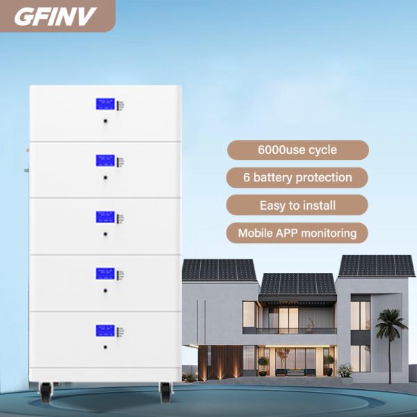 Quality 10-Year 7.2KWh Stackable Home Battery Self Sufficiency Power Solution for sale