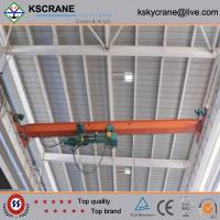 China CE Approved 13.5ton Hoist Single Beam Overhead Crane In Workshop factory