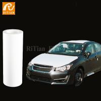 China Flexible PE Automotive Protective Film Plastic 0.07mm Auto Protective Film For Car Transport factory