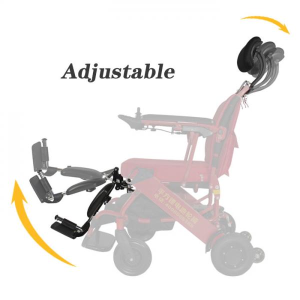 Quality Elderly Aluminum Alloy 30KM ISO13485 Light Electric Wheelchair for sale