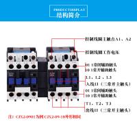 China CJX2-N AC Reversing Contactor , 3 Phase Reversing Contactor 3P 4P 9A~95A AC-3 AC-1 factory