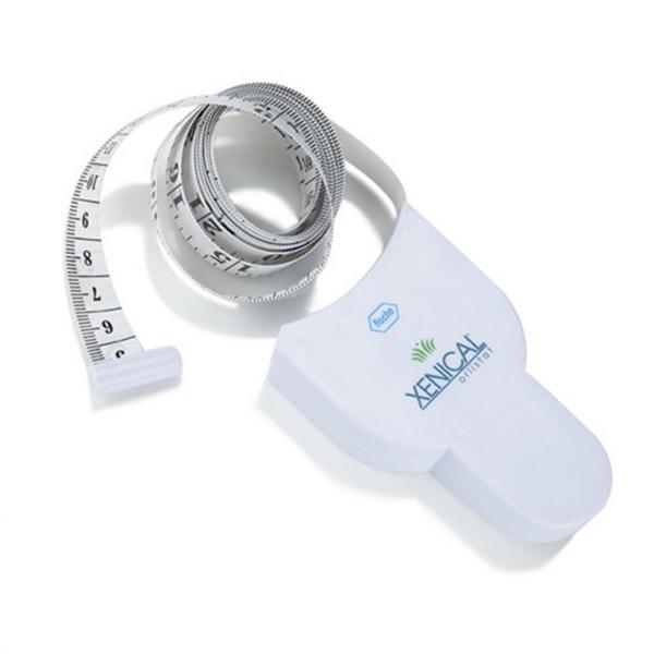 Quality Double Sided White Retractable Body Tape Measure With Custom Logo for sale