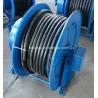 China Extension Cord Heavy Duty Water Hose Reel Spooling Uniform Paint Adhesion factory