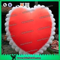 China Huge 2m Inflatable Heart Balloon Custom Inflatable Products For Holiday Decorations factory
