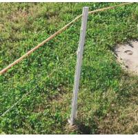 Quality 1.6m Plastic Step In Electric Fence Posts For Temporary Fence for sale