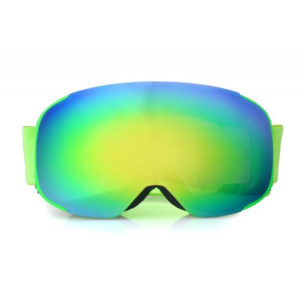 Quality Professional Cool Mirrored Ski Goggles Popular Anti Glare Safety Sandproof for sale
