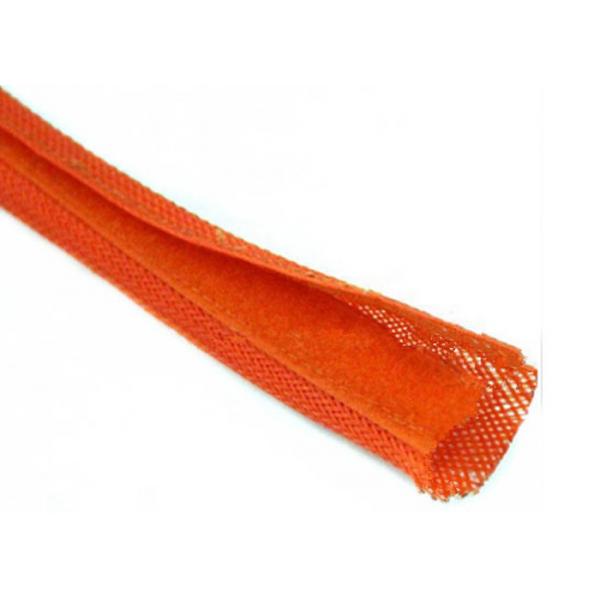 Quality Self Wrap Around Braided Sleeving , 5mm Olyester Braided Sleeving For Cable Harness for sale