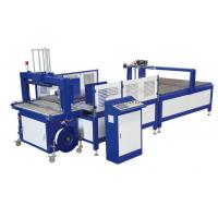 China High Speed Inline Carton Strapping Machine With PP Belt Type Strapper Connecting with Folder Gluer Machine factory