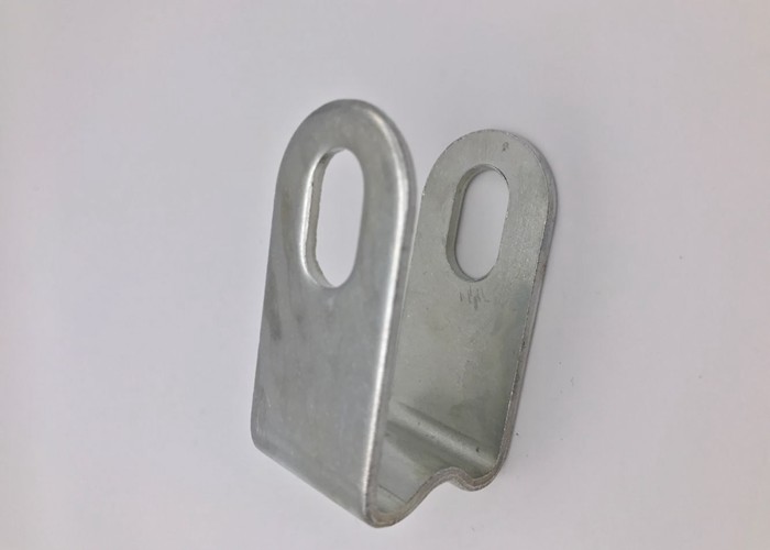 China Iron Material Flat Washer Of Customize Marble Angle Bracket With White Color factory