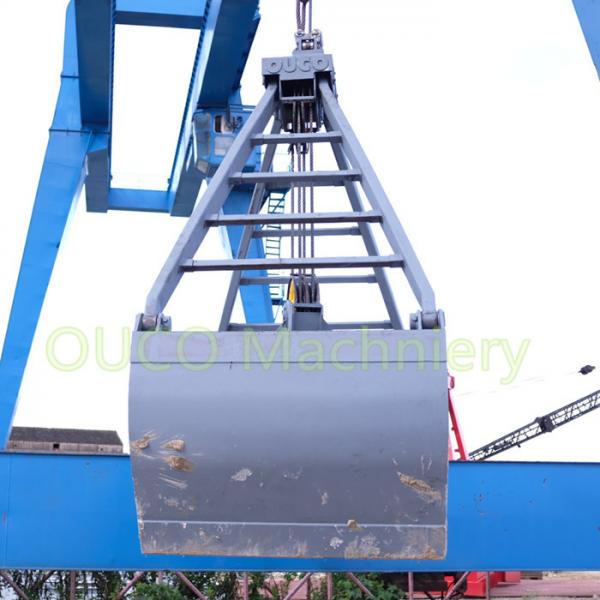 Quality 8t Bulk Material 3m³ Clamshell Mechanical Grab Bucket for sale