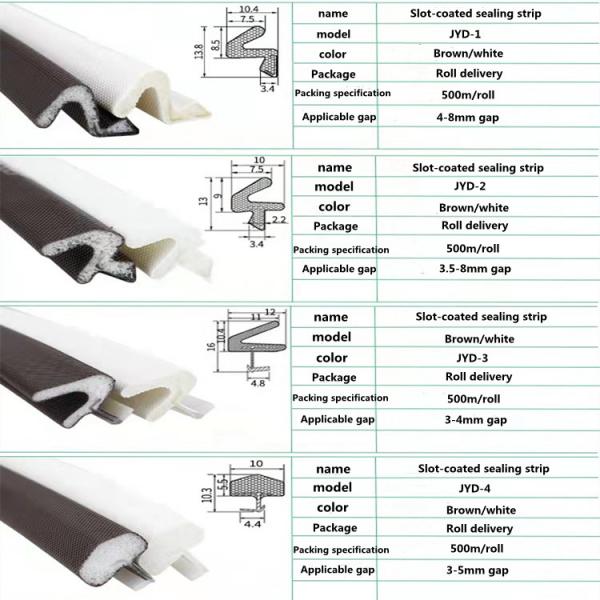 Quality Polyurethane Rubber Kerf PU Foam Sealing Strip V Types 8*2mm for sale