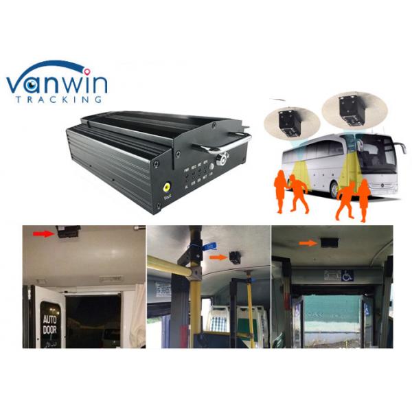 Quality High end battery powered Double camera people counter Video MDVR system by 3G or for sale