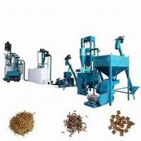 China Ornamental Floating Fish Feed Pellet Machine Poultry Feed 6t/h factory