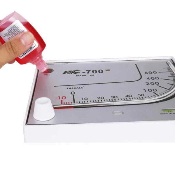 Quality Aquaculture Red Oil Manometer 190*150*32MM Negative Pressure Meter for sale