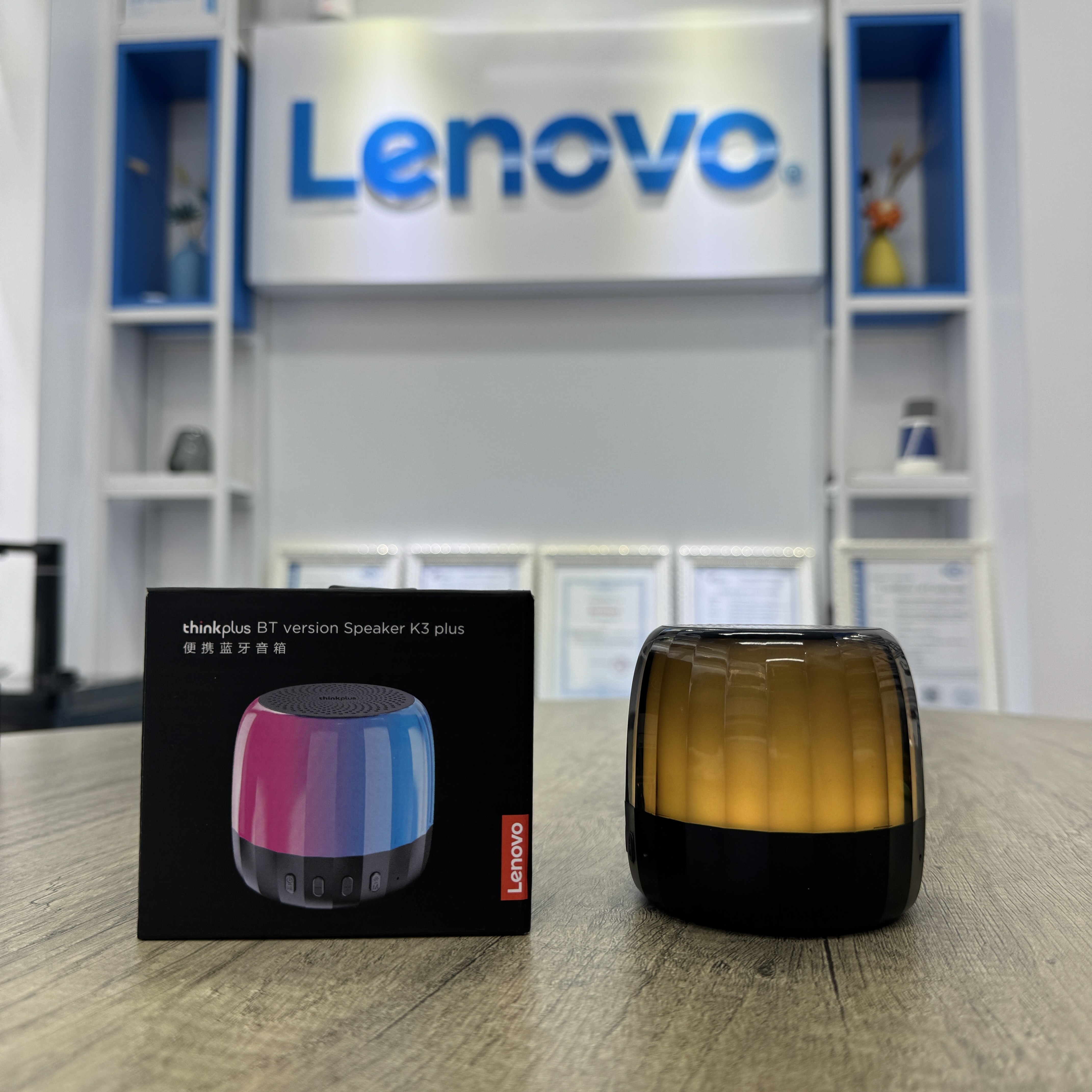 China Lenovo K3PLUS Wireless Bluetooth Speaker With 4Ω Speaker Impedance  RGB LED Light for sale