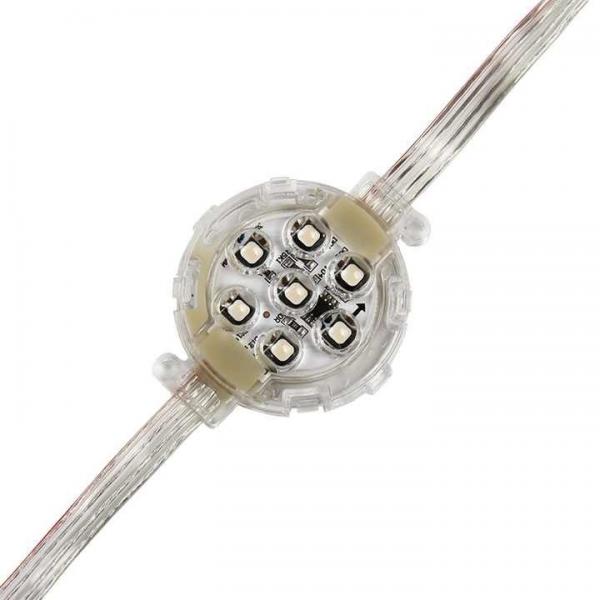 Quality IP67 DC24V 50MM LED Pixel Light Full Color Breakpoint Continuous Transmission for sale