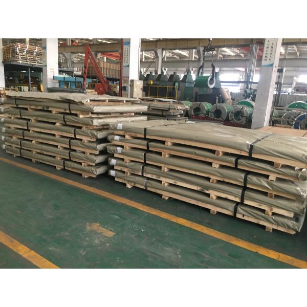 Quality Length 2000mm Polished Stainless Steel Plates Decoiling Processing for sale