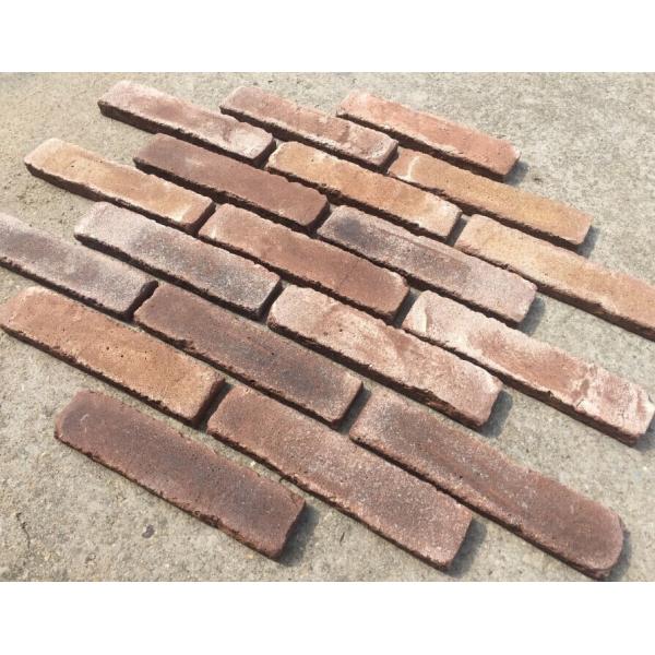 Quality 3D Brick Veneer , Indoor Brick Wall Tiles For Hospital / University with very antique type shape for sale