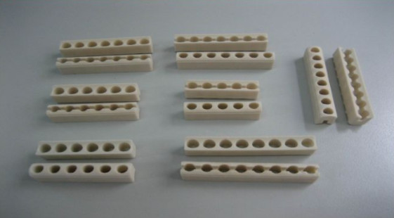 Quality White Steatite Ceramics For Band Heaters Electrical Insulation High Insulated for sale