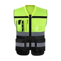 China Outdoor Sport Safety Clothes Reflective Jacket Vest For Running Cycling for sale