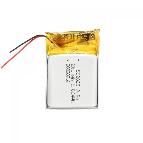 Quality 552025 Li Ion Battery Pack 3.8V 280mAh Lipo Batteries For Digital Watch for sale