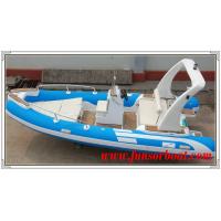 China Durable 18 Foot Hard Bottom Inflatable Rib Boats 10 Person Inflatable Boat factory
