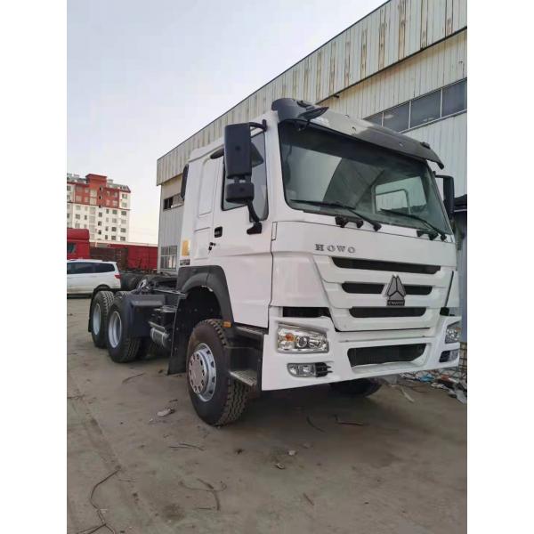 Quality New/Second hand Sinotruck Howo Tractor Trucks white color 2014 375HP WD615.96E for sale
