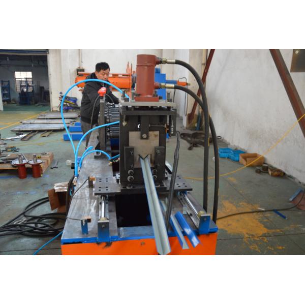 Quality Chain driving system  Zed Z purling roller making machine 18 roller stations cold steel for sale