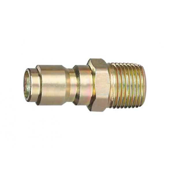 Quality Steel Straight Through Hydraulic Quick Connect Plug Male Thread ST Series for sale