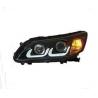 China 12V Halogen Car Lamp Light , 2013 Honda Accord Headlamp With Red / White Light Color factory