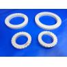China Customized High Precision Zirconia Ceramic Gear Wheel Alumina Ceramic Sealing Rings / Spacers Industrial Part factory