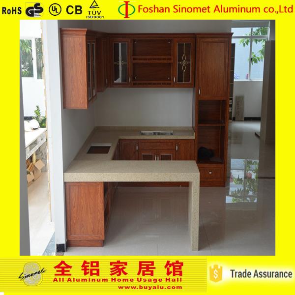 Quality Kitchen Cabinets Extrusion Profiles Aluminum Antique Style Extrusion Profiles for sale