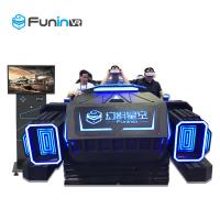 China 6 Seats 9D Virtual Reality Cinema VR Multiplayer Game Car Equipment With ISO9001 factory