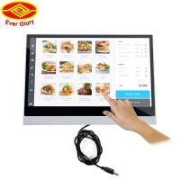 China Tempered Glass Multi Touch LCD Monitor 15 Inch With 8ms Response Time factory